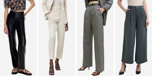 Each style of trousers should be combined with different items to help you have a better look