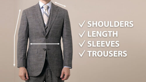 Knowing the exact size will help you choose the perfect suit