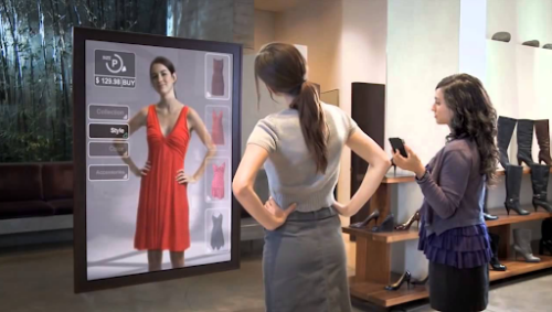 Virtual try-on allows customers to digitally preview how clothing and accessories will look on them.