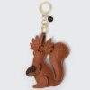 Rosie Hong The Squirrel Handmade bag charms, key chain & accessories