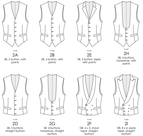 different-types-of-waistcoat